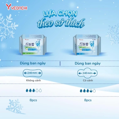 Băng vệ sinh ban ngày Yeonchi Cooling thoáng khí bạc hà, dưỡng da hoa cúc Chamomiles, giá 83.000₫ 6