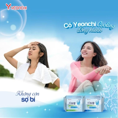 Băng vệ sinh ban ngày Yeonchi Cooling thoáng khí bạc hà, dưỡng da hoa cúc Chamomiles, giá 83.000₫ 7