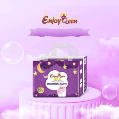 Băng vệ sinh dạng quần Enjjoy Lady 50 miếng, bao bì tím, túi riêng, size 30, 90kg - 150.000₫ 2 Băng vệ sinh dạng quần Enjjoy Lady 50 miếng, bao bì tím, túi riêng, size 30, 90kg - 150.000₫ 2