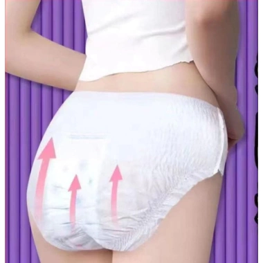 Băng vệ sinh dạng quần Enjjoy Queen 50 miếng, size 30, 90kg, túi riêng, bao bì tím - Giá ưu đãi 150.000 VND 4