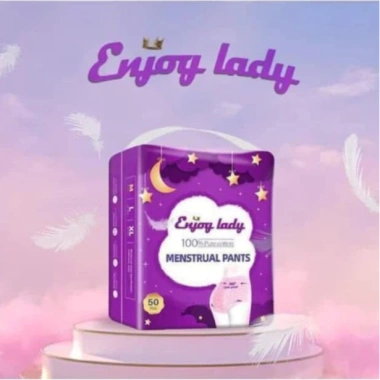 Băng vệ sinh dạng quần Enjoy Lady 50 miếng chính hãng, túi riêng, size 40-70kg