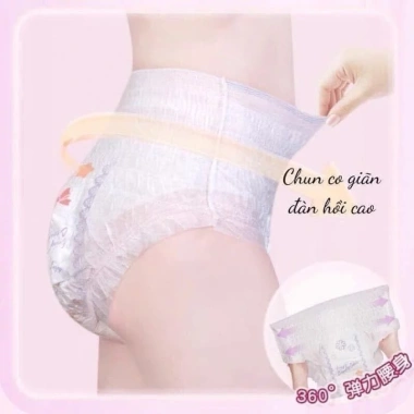 Băng vệ sinh dạng quần Enjoy Lady 50 miếng chính hãng, túi riêng, size 40-70kg 4