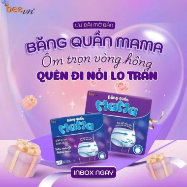 Băng Vệ Sinh Dạng Quần Mama Siêu Mỏng 5c Túi, Thấm Hút Mềm Mịn, Chống Tràn Ban Đêm - 41.000đ 3 Băng Vệ Sinh Dạng Quần Mama Siêu Mỏng 5c Túi, Thấm Hút Mềm Mịn, Chống Tràn Ban Đêm - 41.000đ 3