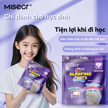 Băng vệ sinh dạng quần Misecr du lịch 15 miếng cho nữ sinh - Giá ưu đãi 95.000đ Băng vệ sinh dạng quần Misecr du lịch 15 miếng cho nữ sinh - Giá ưu đãi 95.000đ