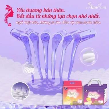 Băng Vệ Sinh Dạng Quần Nữ ANAEVA - Thấm Hút Tốt, Mềm Mịn, Không Cộm, Không Lộ Viền, Giá 50.000 VND
