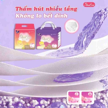 Băng Vệ Sinh Dạng Quần Nữ ANAEVA - Thấm Hút Tốt, Mềm Mịn, Không Cộm, Không Lộ Viền, Giá 50.000 VND