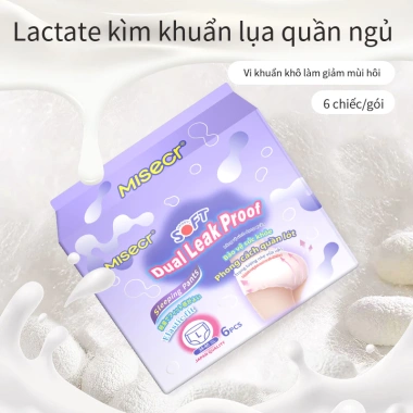 Băng vệ sinh dạng quần probiotic kháng khuẩn khử mùi Misecr 30 miếng - Giá ưu đãi 210.000₫ 5