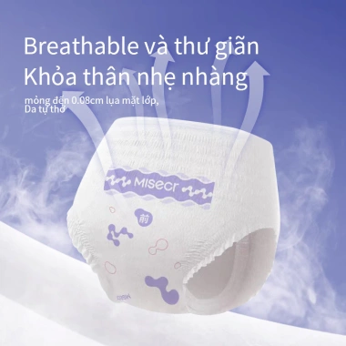Băng vệ sinh dạng quần probiotic kháng khuẩn khử mùi Misecr 30 miếng - Giá ưu đãi 210.000₫ 7