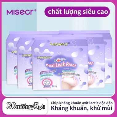Băng vệ sinh dạng quần probiotic kháng khuẩn khử mùi Misecr 30 miếng - Giá ưu đãi 210.000₫ 9
