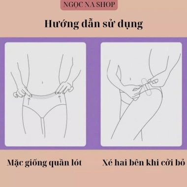 Băng vệ sinh dạng quần YISHU 20 túi size S‑M/L‑XL, dùng 1 lần, mềm mại, thấm hút, tiện lợi – 35.000₫ 6 Băng vệ sinh dạng quần YISHU 20 túi size S‑M/L‑XL, dùng 1 lần, mềm mại, thấm hút, tiện lợi – 35.000₫ 6