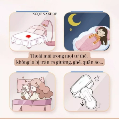 Băng vệ sinh dạng quần YISHU 20 túi size S‑M/L‑XL, dùng 1 lần, mềm mại, thấm hút, tiện lợi – 35.000₫