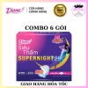 Băng vệ sinh Diana Ban Đêm 29cm 6 gói - Siêu thấm, bảo vệ suốt đêm - 110.000đ