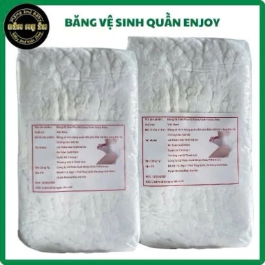 Băng vệ sinh quần Enjoy Cool 50 miếng, túi kháng khuẩn, size 35‑kg, chỉ 115.000₫ 2 Băng vệ sinh quần Enjoy Cool 50 miếng, túi kháng khuẩn, size 35‑kg, chỉ 115.000₫ 2