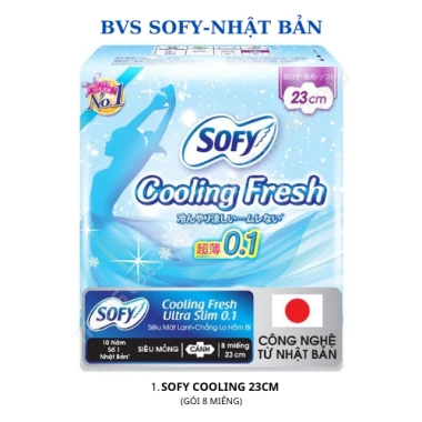 Băng vệ sinh SOFY Nhật Bản 8 miếng - Siêu mỏng, thấm nhanh, bảo vệ 24h, giá chỉ 39.000₫ (giá gốc 48.360₫) 4