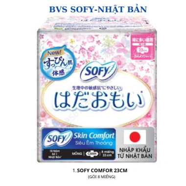 Băng vệ sinh SOFY Nhật Bản 8 miếng - Siêu mỏng, thấm nhanh, bảo vệ 24h, giá chỉ 39.000₫ (giá gốc 48.360₫) 5