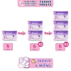 Băng Vệ Sinh Tushie Treats Ban Ngày Ban Đêm Nâng Cấp Siêu Thấm Siêu Mỏng Cánh Chống Tràn 15‑24‑29‑36cm Giá 16.000đ 12