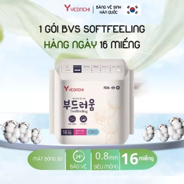 Băng vệ sinh Yeonchi Organic sợi bông siêu thấm, siêu mỏng - Giá chỉ 27.000₫ 10