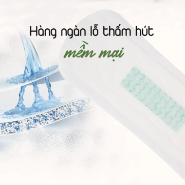 Băng vệ sinh Yeonchi Premium 245mm không cánh ban ngày - Siêu khô thoáng, mỏng nhẹ 1cm, 6 gói - 95.000₫