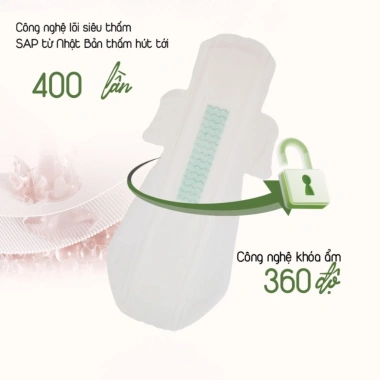 Băng vệ sinh Yeonchi Premium Hàn Quốc siêu mỏng 0.1cm, Ag+ kháng khuẩn, cao cấp 9 Băng vệ sinh Yeonchi Premium Hàn Quốc siêu mỏng 0.1cm, Ag+ kháng khuẩn, cao cấp 9