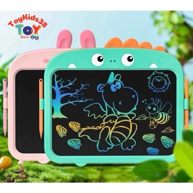 Bảng vẽ tự xoá 13 inch cao cấp, pin tiểu 3A, nét vẽ mượt cho bé - Giá ưu đãi 325.000₫