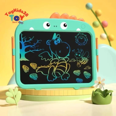 Bảng vẽ tự xoá 13 inch cao cấp, pin tiểu 3A, nét vẽ mượt cho bé - Giá ưu đãi 325.000₫
