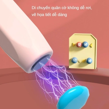 Bảng Vẽ Xếp Hình Nam Châm Đa Màu - Giá Ưu Đãi 119k, Phát Triển Tư Duy Bé