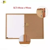 Bảng viết bút lông & ghim bần KT 60x90cm COMBO GHIM LIE Melamine – Giá chỉ 375.000₫