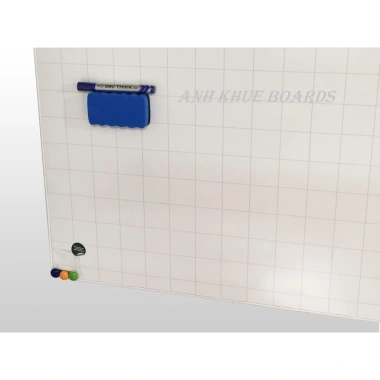 Bảng viết bút lông Hàn Quốc 80x120 cm - Bảng từ trắng, tặng nam châm, bông lau, bút dạ - Giá ưu đãi 568k 4