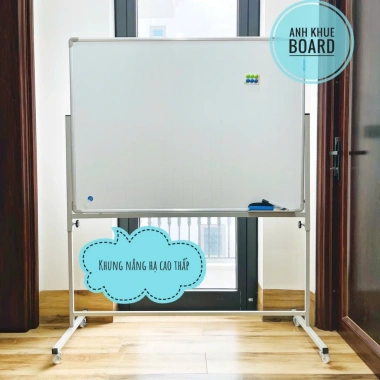 Bảng viết bút lông Hàn Quốc 80x120 cm - Bảng từ trắng, tặng nam châm, bông lau, bút dạ - Giá ưu đãi 568k 8