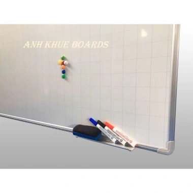 Bảng viết bút lông Hàn Quốc 80x120 cm - Bảng từ trắng, tặng nam châm, bông lau, bút dạ - Giá ưu đãi 568k 9