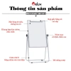 Bảng viết bút lông không dòng kẻ, chân gấp di động, chỉnh chiều cao, giá rẻ 650k 2