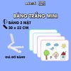 Bảng Viết Bút Lông Micofi Mini - Bảng Trắng Nhỏ Gọn, Phù Hợp Học Sinh và Văn Phòng, Giá 32.000đ