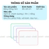 Bảng Viết Bút Lông Micofi Mini - Bảng Trắng Nhỏ Gọn, Phù Hợp Học Sinh và Văn Phòng, Giá 32.000đ 7