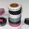 Băng Washi Hàn Quốc Ngọt Ngầu - Ngôi Sao, Kính Mắt, Hoa Báo, Chấm Bi - DIY trang trí 38.900₫