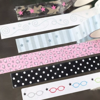 Băng Washi Hàn Quốc Ngọt Ngầu - Ngôi Sao, Kính Mắt, Hoa Báo, Chấm Bi - DIY trang trí 38.900₫ 4 Băng Washi Hàn Quốc Ngọt Ngầu - Ngôi Sao, Kính Mắt, Hoa Báo, Chấm Bi - DIY trang trí 38.900₫ 4