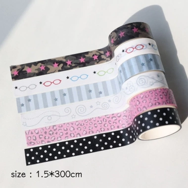 Băng Washi INS Jazzornot - Ô Vuông Hàn Quốc, DIY Trang Trí Journal, Giá 38.900₫ 10