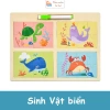 Bảng xếp hình gỗ Montessori cho bé 2-6 tuổi - Phát triển tư duy, 49.000₫ 9
