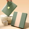 BANGSHE DIY Binder Notebook A5 A6 Planner tối giản da PU, sổ ghi chú, bìa giấy di động, giá ưu đãi 196.560₫