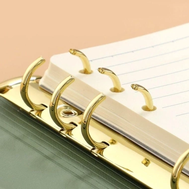 BANGSHE DIY Binder Notebook A5 A6 Planner tối giản da PU, sổ ghi chú, bìa giấy di động, giá ưu đãi 196.560₫