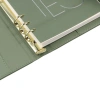 BANGSHE DIY Binder Notebook A5 A6 Planner tối giản da PU, sổ ghi chú, bìa giấy di động, giá ưu đãi 196.560₫ 7