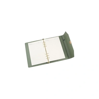 BANGSHE DIY Binder Notebook A5 A6 Planner tối giản da PU, sổ ghi chú, bìa giấy di động, giá ưu đãi 196.560₫
