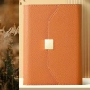 BANGSHE DIY Binder Notebook A5 A6 Planner tối giản da PU, sổ ghi chú, bìa giấy di động, giá ưu đãi 196.560₫ 9