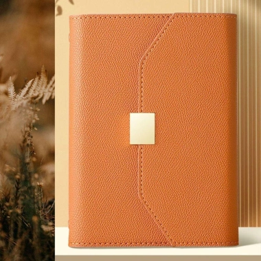 BANGSHE DIY Binder Notebook A5 A6 Planner tối giản da PU, sổ ghi chú, bìa giấy di động, giá ưu đãi 196.560₫