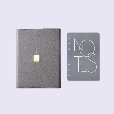 BANGSHE DIY Binder Notebook A5 A6 Planner tối giản da PU, sổ ghi chú, bìa giấy di động, giá ưu đãi 196.560₫