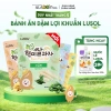 Bánh ăn dặm gạo lứt ALADDINVINA bổ sung lợi khuẩn Lusol - Giá 49.000₫