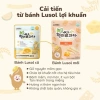 Bánh ăn dặm gạo lứt ALADDINVINA bổ sung lợi khuẩn Lusol - Giá 49.000₫ 2