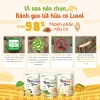 Bánh ăn dặm gạo lứt hữu cơ Lusol cho bé 6 tháng - Giá 41.000đ - ALADDIN VINA 2