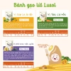 Bánh ăn dặm gạo lứt hữu cơ Lusol cho bé 6 tháng - Giá 41.000đ - ALADDIN VINA 9