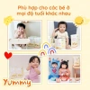 Bánh ăn dặm hữu cơ Mom’s Choice cho bé 6 tháng từ gạo Hàn Quốc, mềm tan, không chất bảo quản - 56k 2