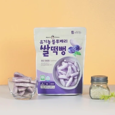Bánh ăn dặm hữu cơ Mom’s Choice cho bé 6 tháng từ gạo Hàn Quốc, mềm tan, không chất bảo quản - 56k 14
